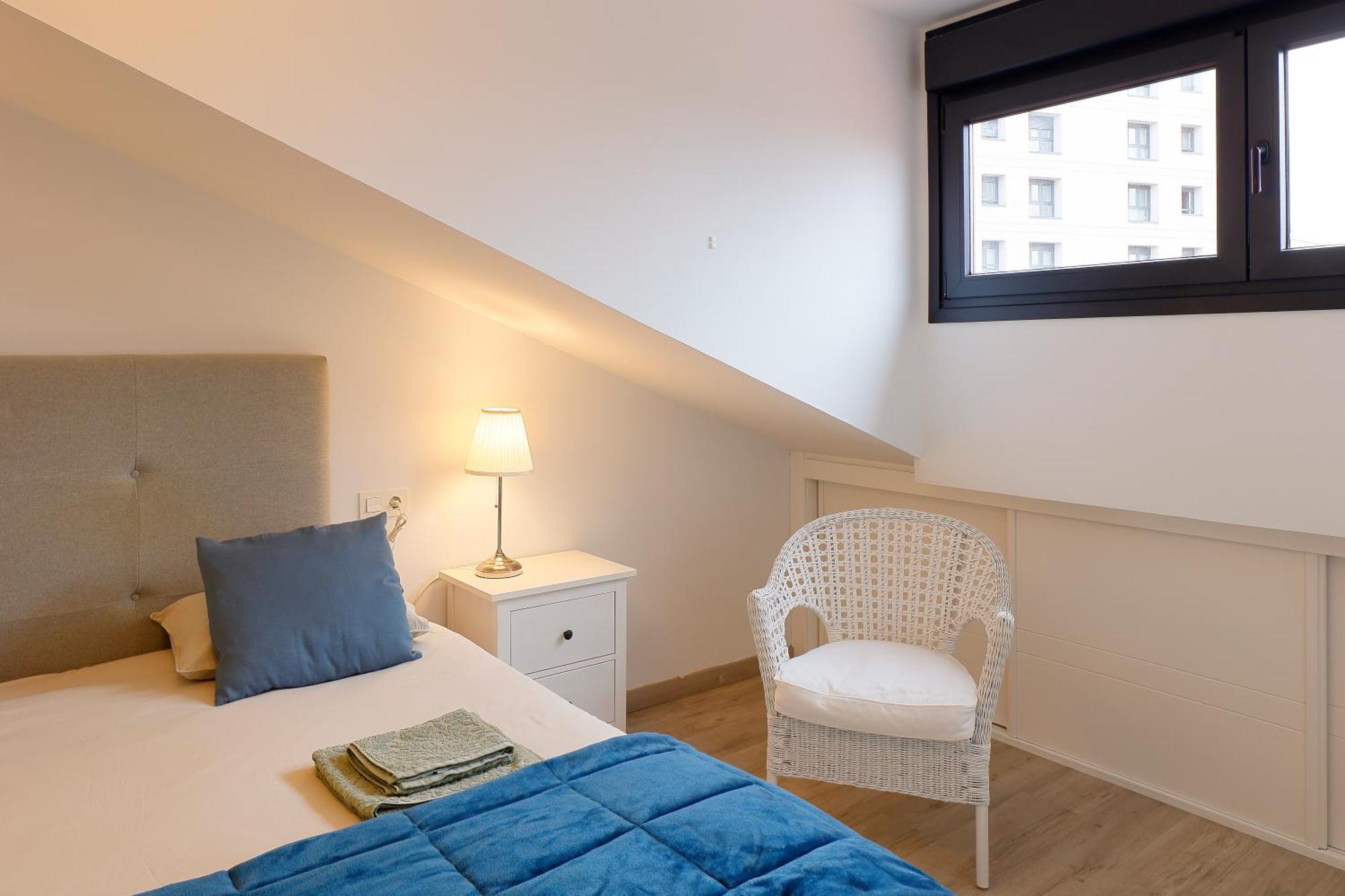 Atico Con Terraza En Playa De San Lorenzo Gijón Exterior foto